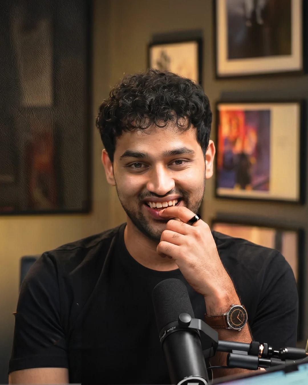 Raj Shamani wearing Rotoris Arivon