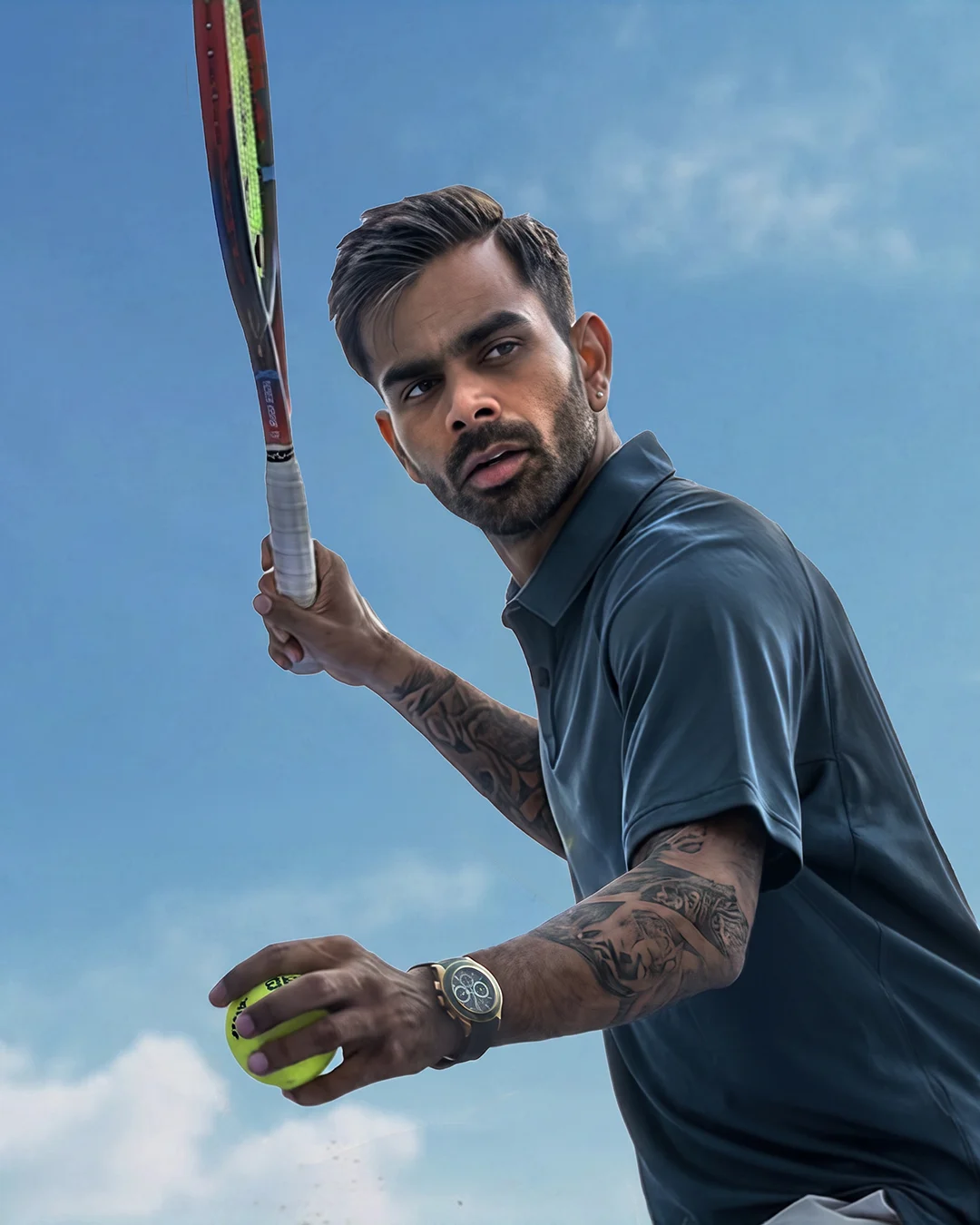 Sumit Nagal wearing Rotoris Astonia